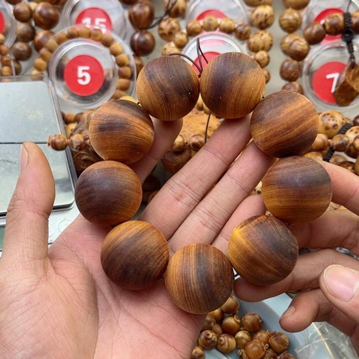 柏木（崖柏）手串/手链一*?3.0黑金