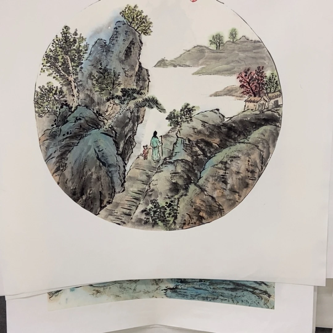 国画手寫手繪作品122