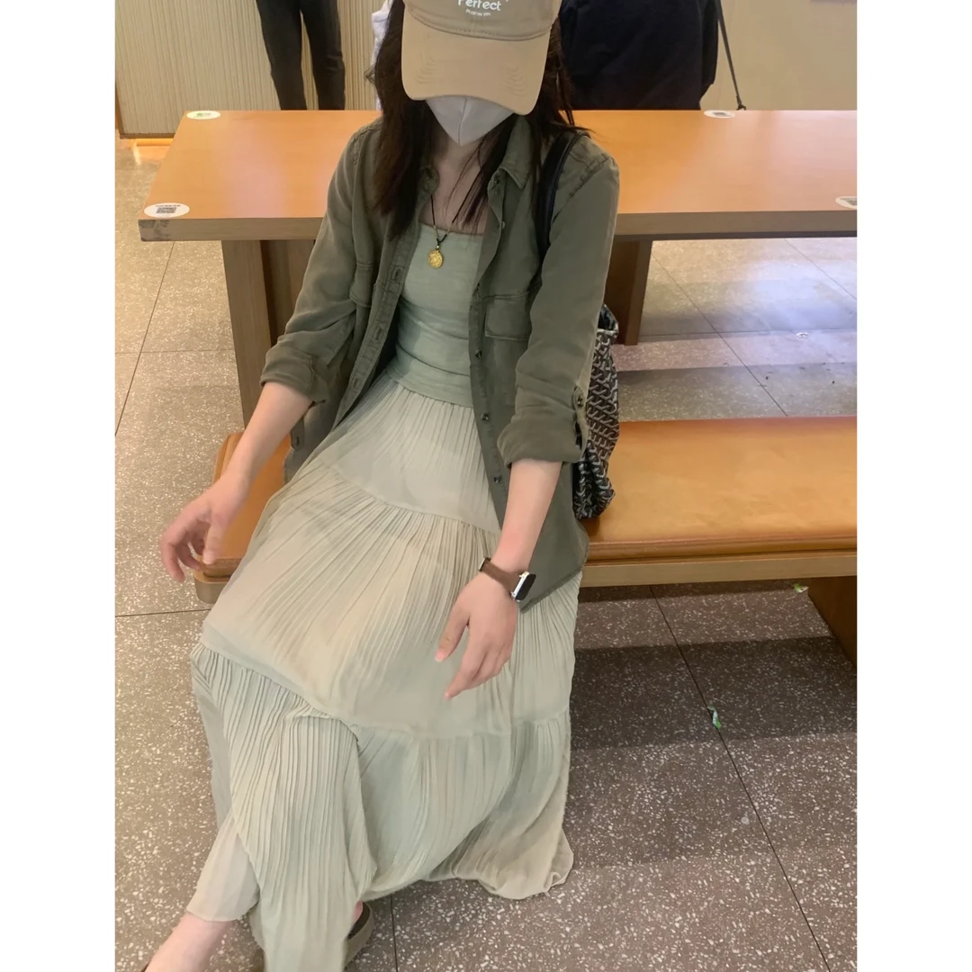 开始rich初秋韩系显瘦高级气质清冷三件套