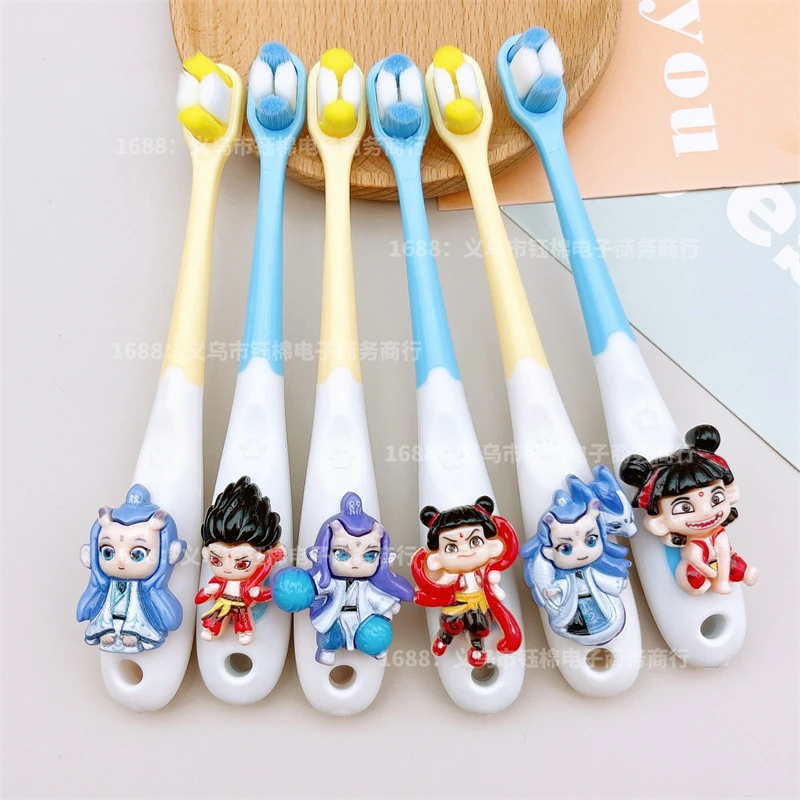 哪吒敖丙儿童牙刷6到12岁牙刷软毛宝宝牙刷护龈护齿爆款