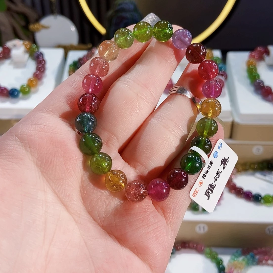 手链未镶嵌碧玺G2427单圈颜色微差发1