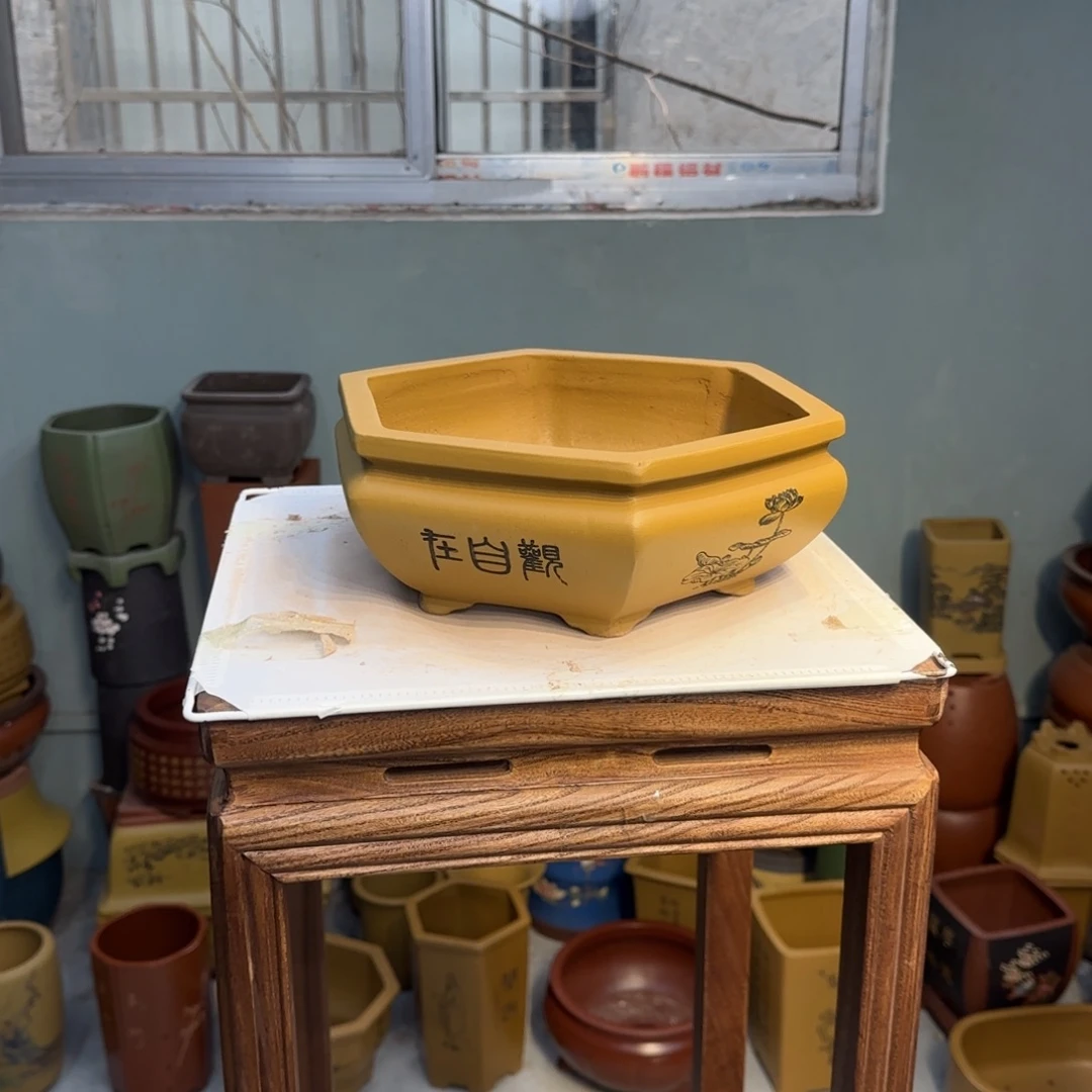 紫砂花盆紫砂口径28