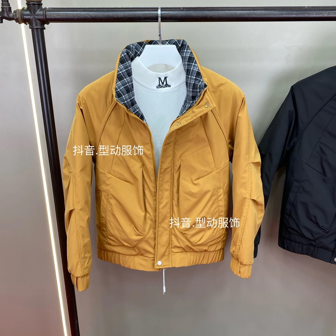 立领厚款修身型常规款男棉服棉衣短款秋冬加厚潮流男士男款运动