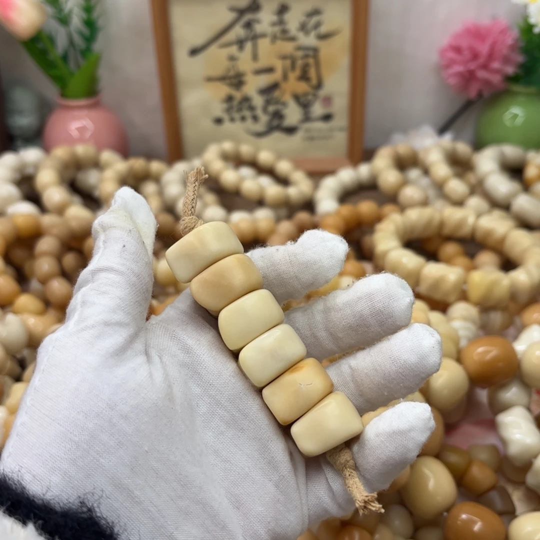菩提根/象牙果吊坠牙果瑕疵干磨385