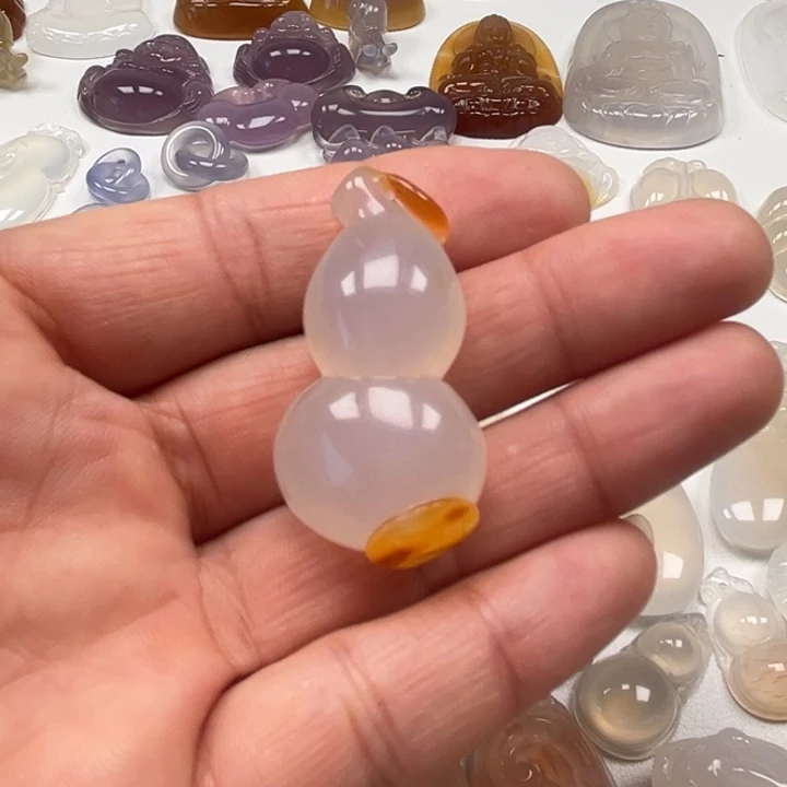 玛瑙/玉髓未镶嵌颈饰