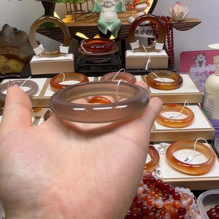 玛瑙/玉髓未镶嵌手镯