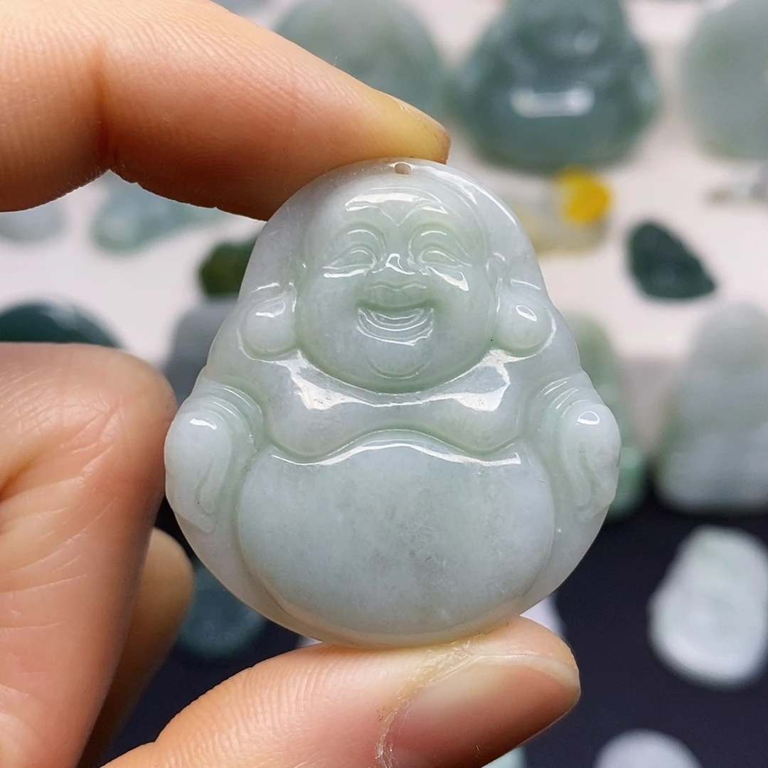 翡翠颈饰未镶嵌吊坠