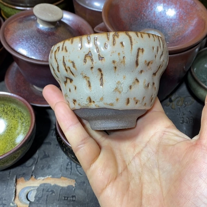 茶盏建阳建盏全品葫芦杯