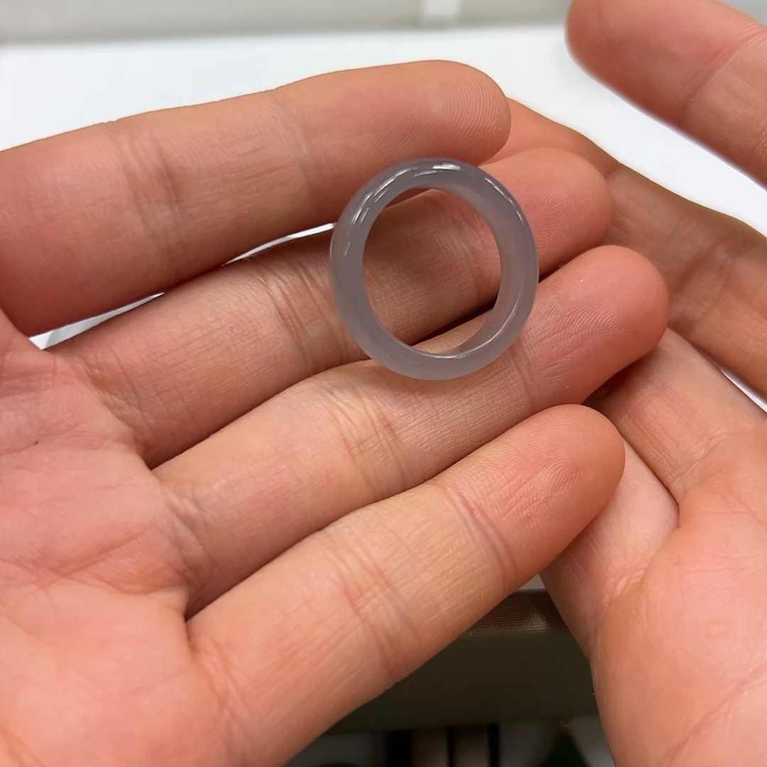 和田玉戒指未镶嵌非*