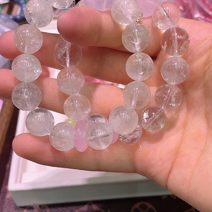 水晶手串未镶嵌043