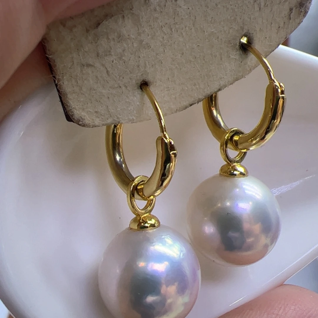 淡水珍珠耳饰未镶嵌