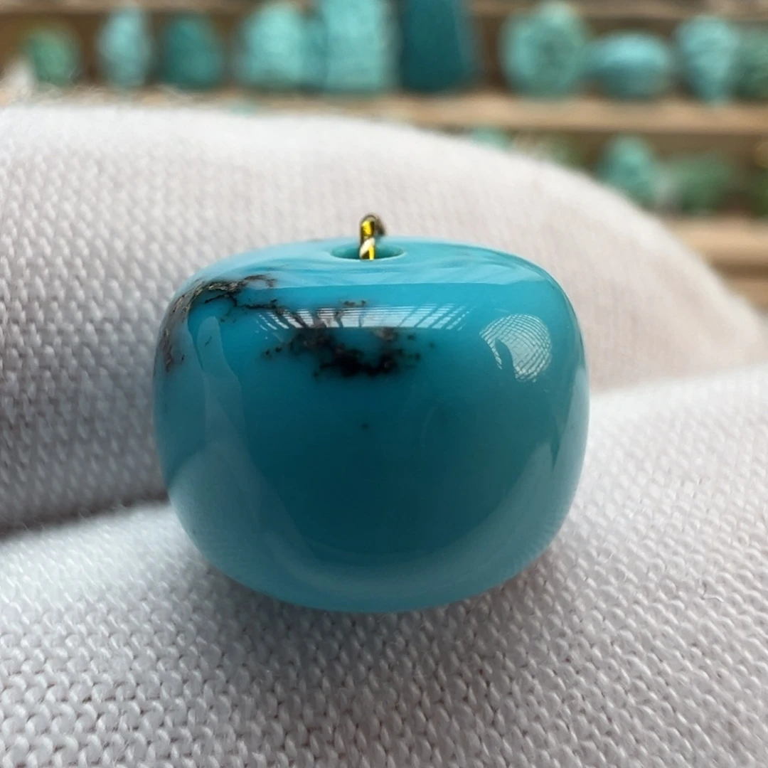 绿松石未镶嵌配饰11.8*8.4