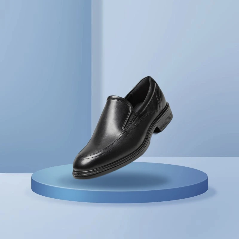 Ecco/爱步【里斯系列】男款夏季真皮一脚蹬正装鞋 622144