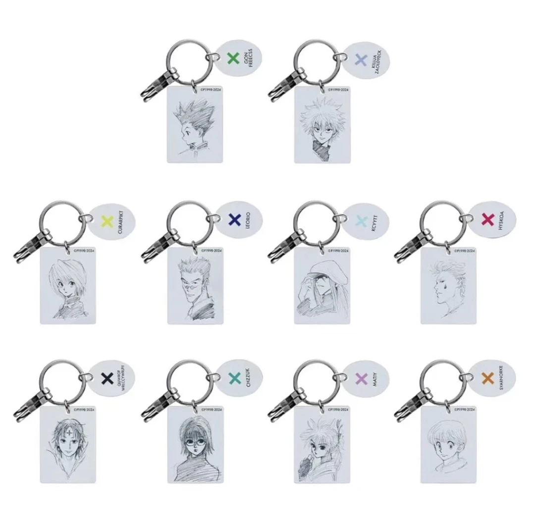 全职猎人线稿亚克力挂件钥匙扣jf2025