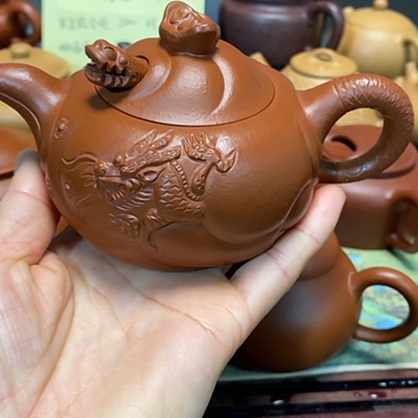 【闪购商品】紫砂茶壶朱泥半手工