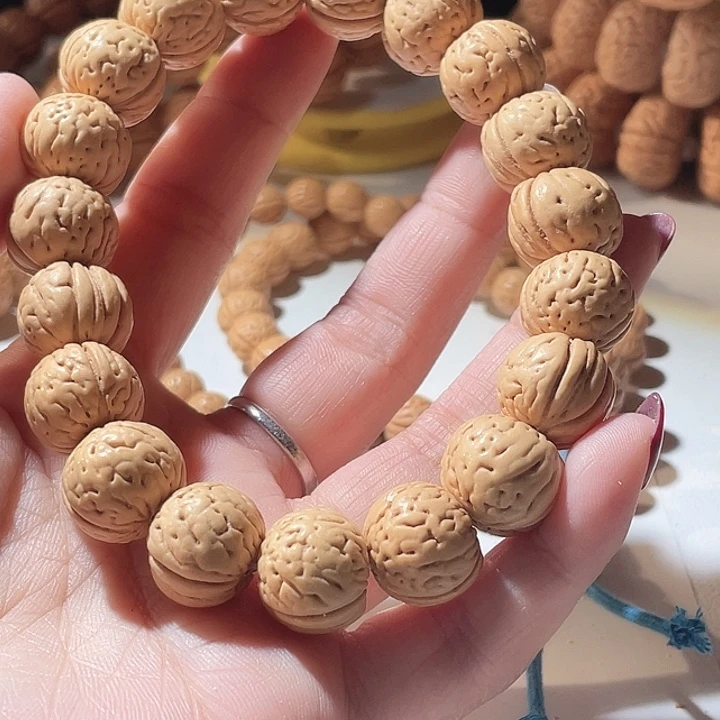 瞅***好桃核吊坠桃核手串金丹47