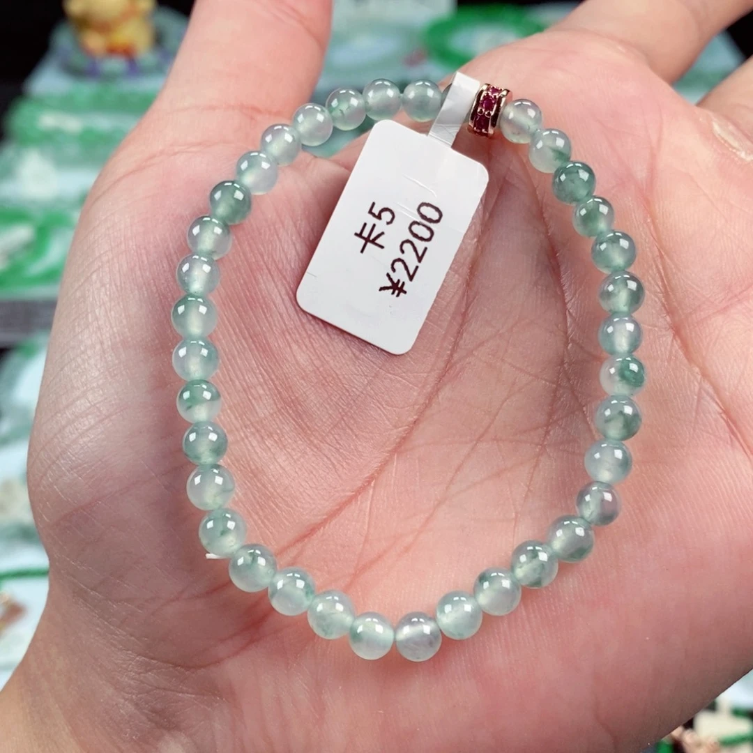 未镶嵌手链翡翠卡5