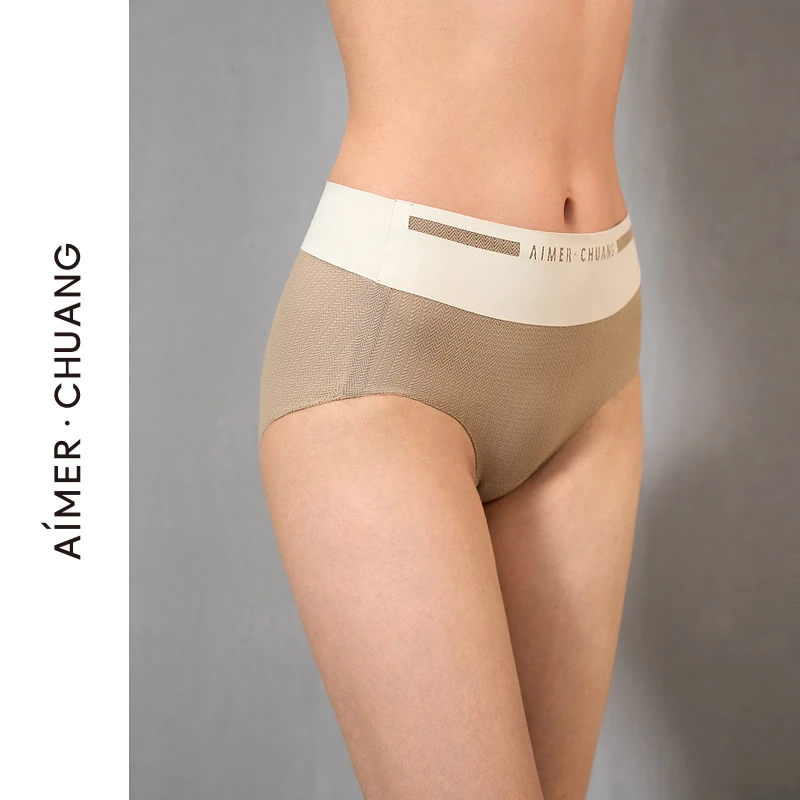 AIMER/爱慕CHUANG明动5系列舒适透气高腰裤CA231361