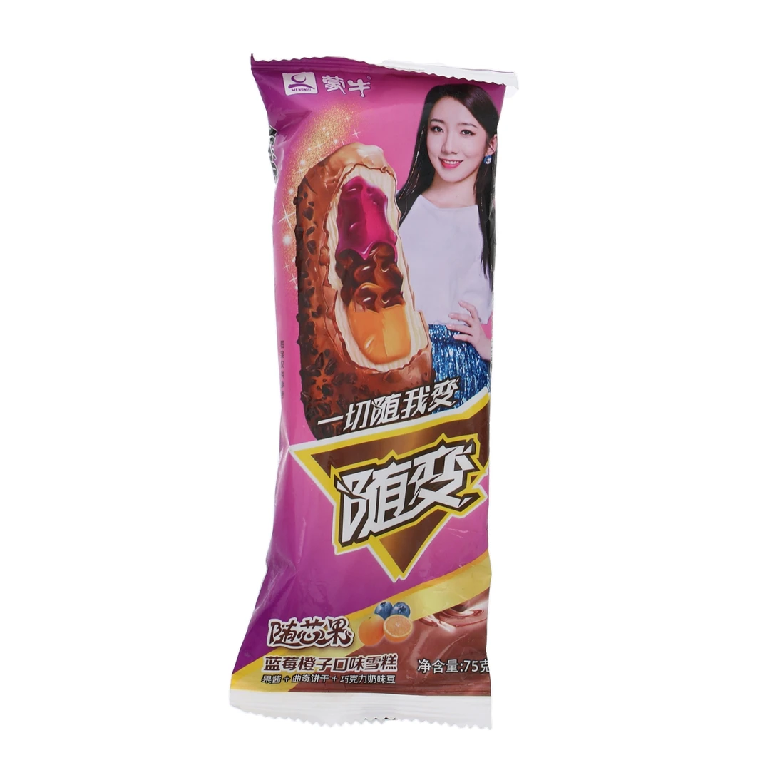 随变随芯果雪糕蓝莓橙子口味 75g