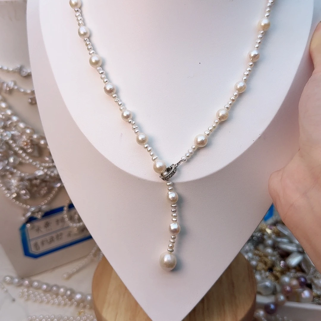 未镶嵌颈饰淡水珍珠