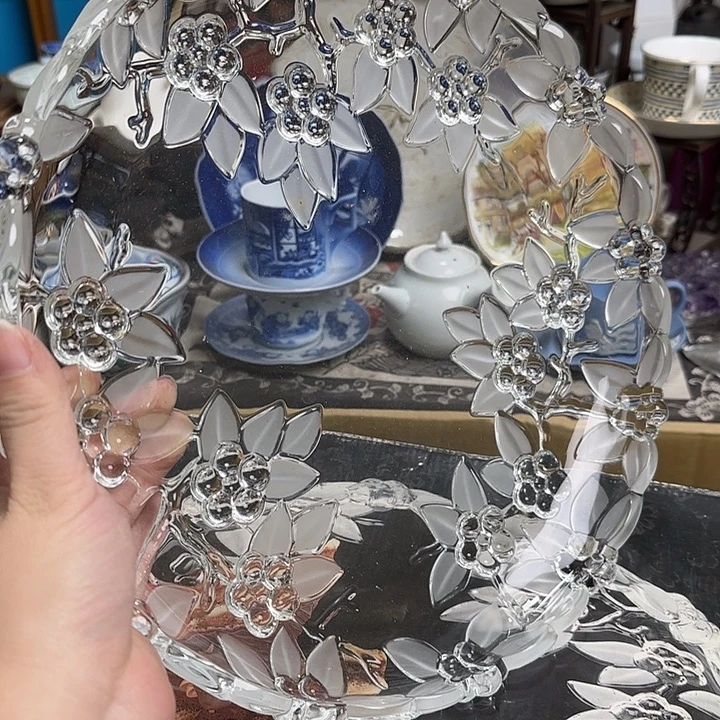 瓷片卡曼水晶盘口径32啊啊啊啊啊