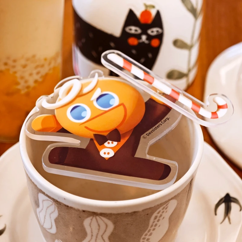 【饼干人联盟】亚克力磁吸冰箱贴 旋转轴承解压 CNC精工柯氏印刷