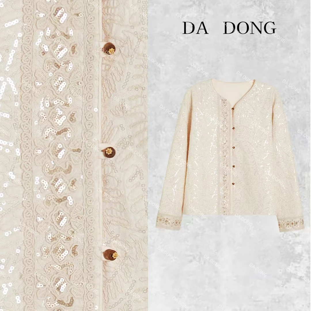 流星雨--新中式国风春秋气质长袖时尚百搭设计师高定小众休闲外套