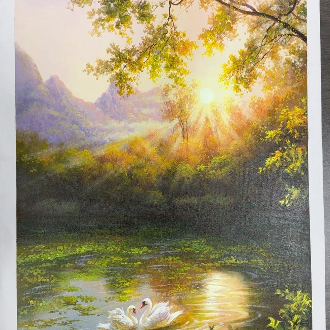 油画加油加油努力加油加油