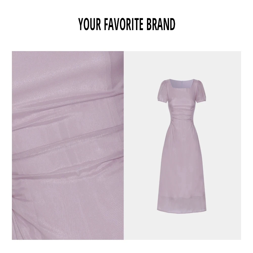 【清风鸢尾】新款上新时尚气质显瘦夏季温柔设计师连衣裙夏季女装