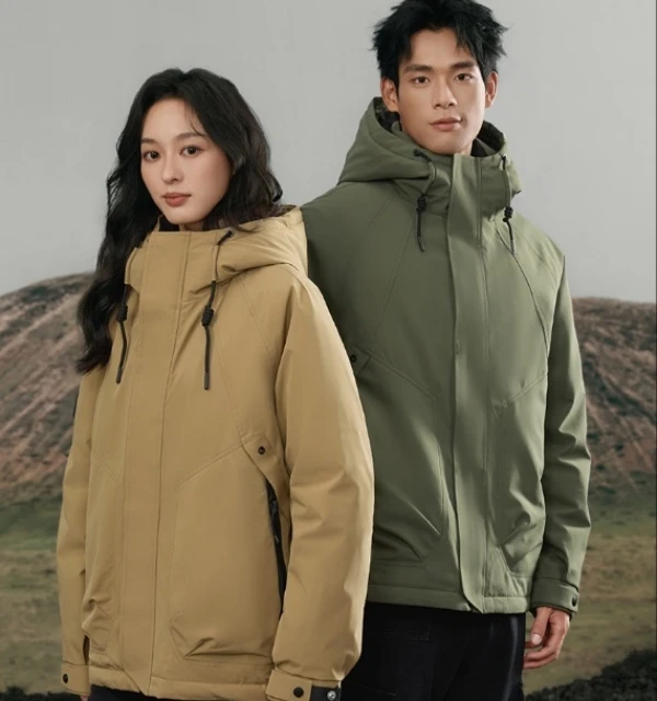 柒老板2024冬季羽绒服保暖款款百搭设计师款男女同款登山服户外