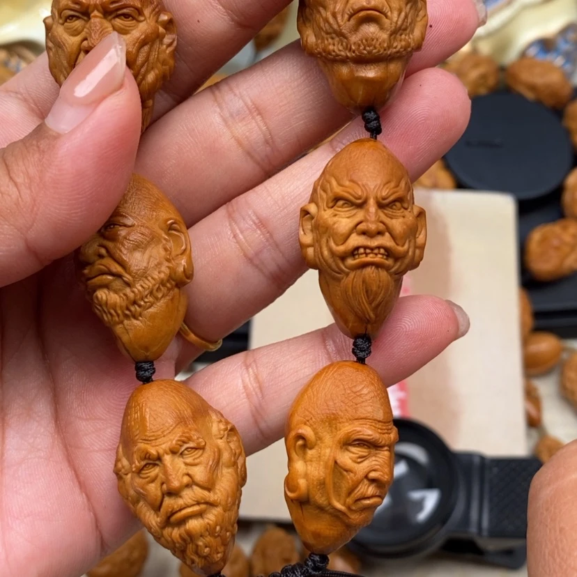 【闪购商品】橄榄核吊坠橄榄手工雕刻工艺