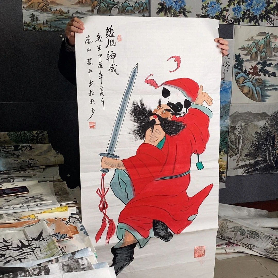 国画纯手绘手绘作品79