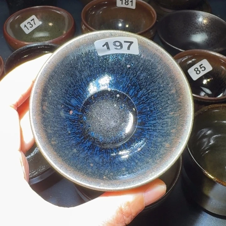 小雨茶盏手工柴烧