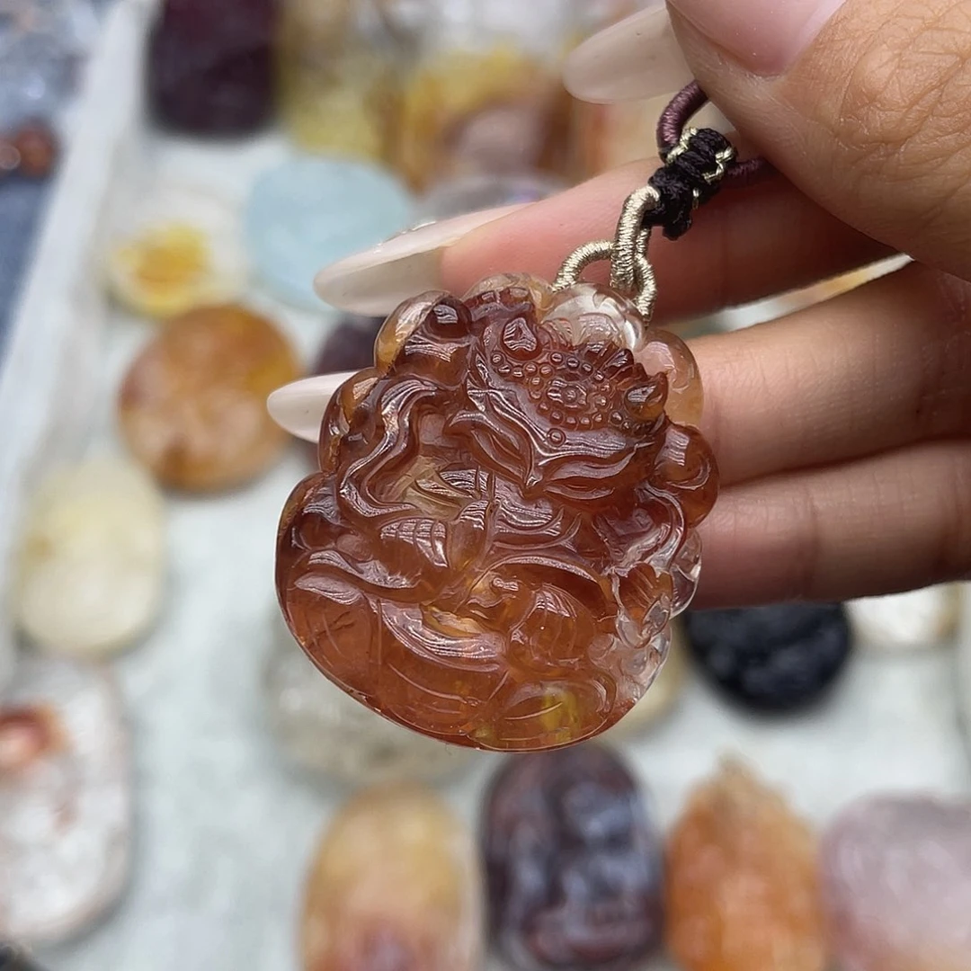 颈饰未镶嵌水晶天然