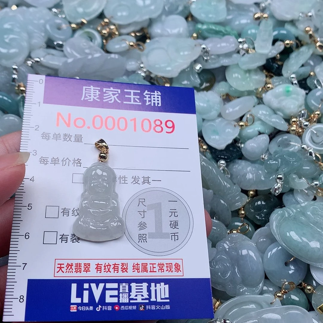 颈饰未镶嵌翡翠y
