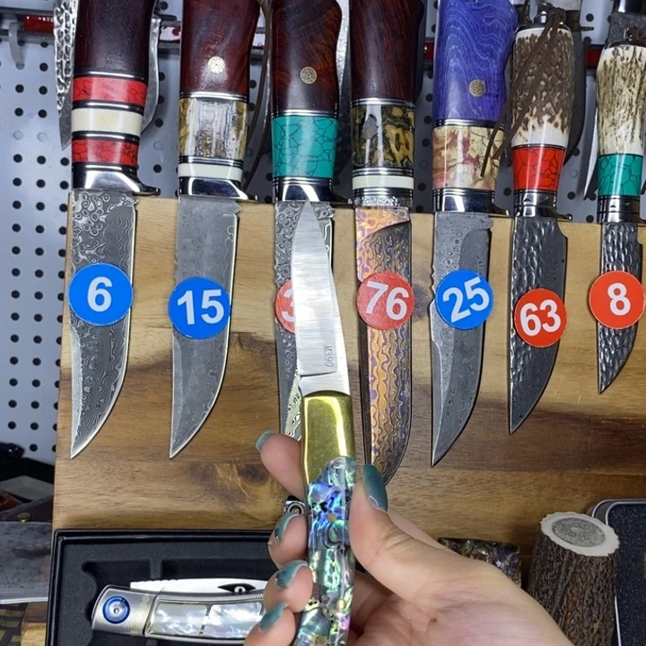 海***川电动款水果刀刀具系列