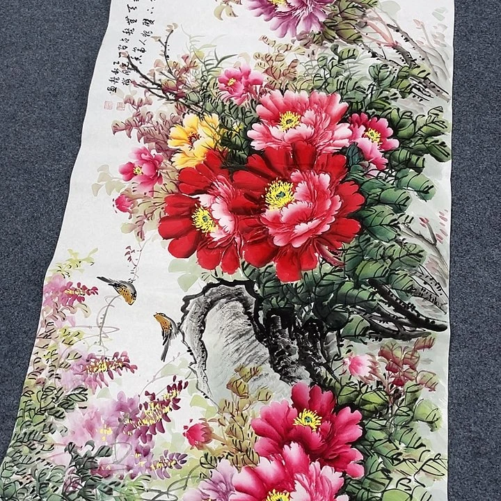 国画纯手绘国画作品