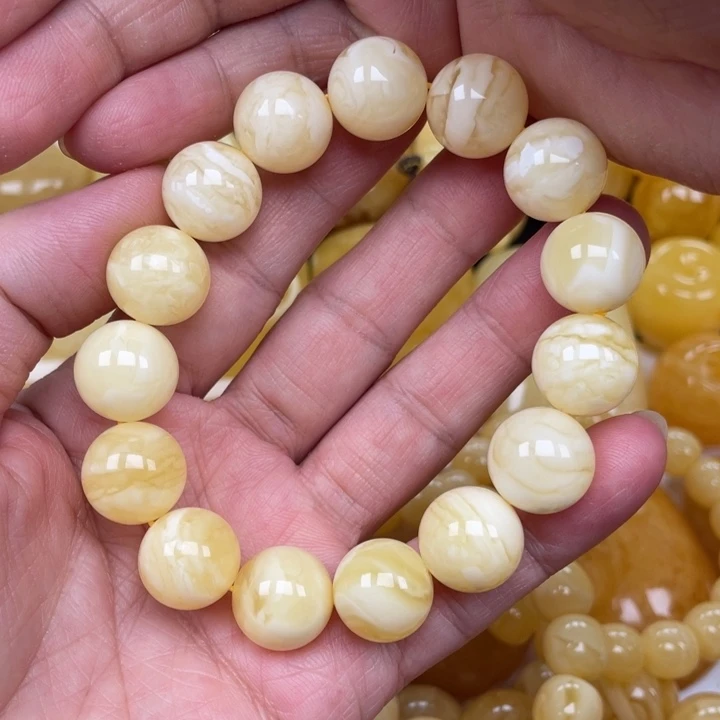 裸石蜜蜡未镶嵌蜜蜡14➕手串重26