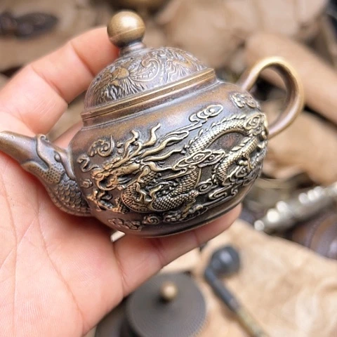 铜制文玩把玩物件