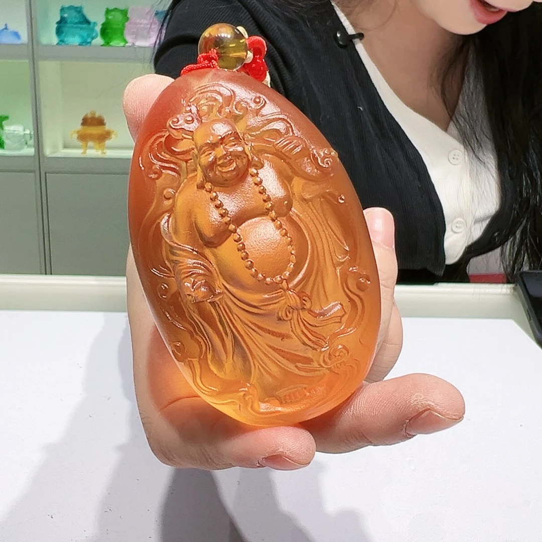 【闪购商品】手工艺品琉璃佛公手把