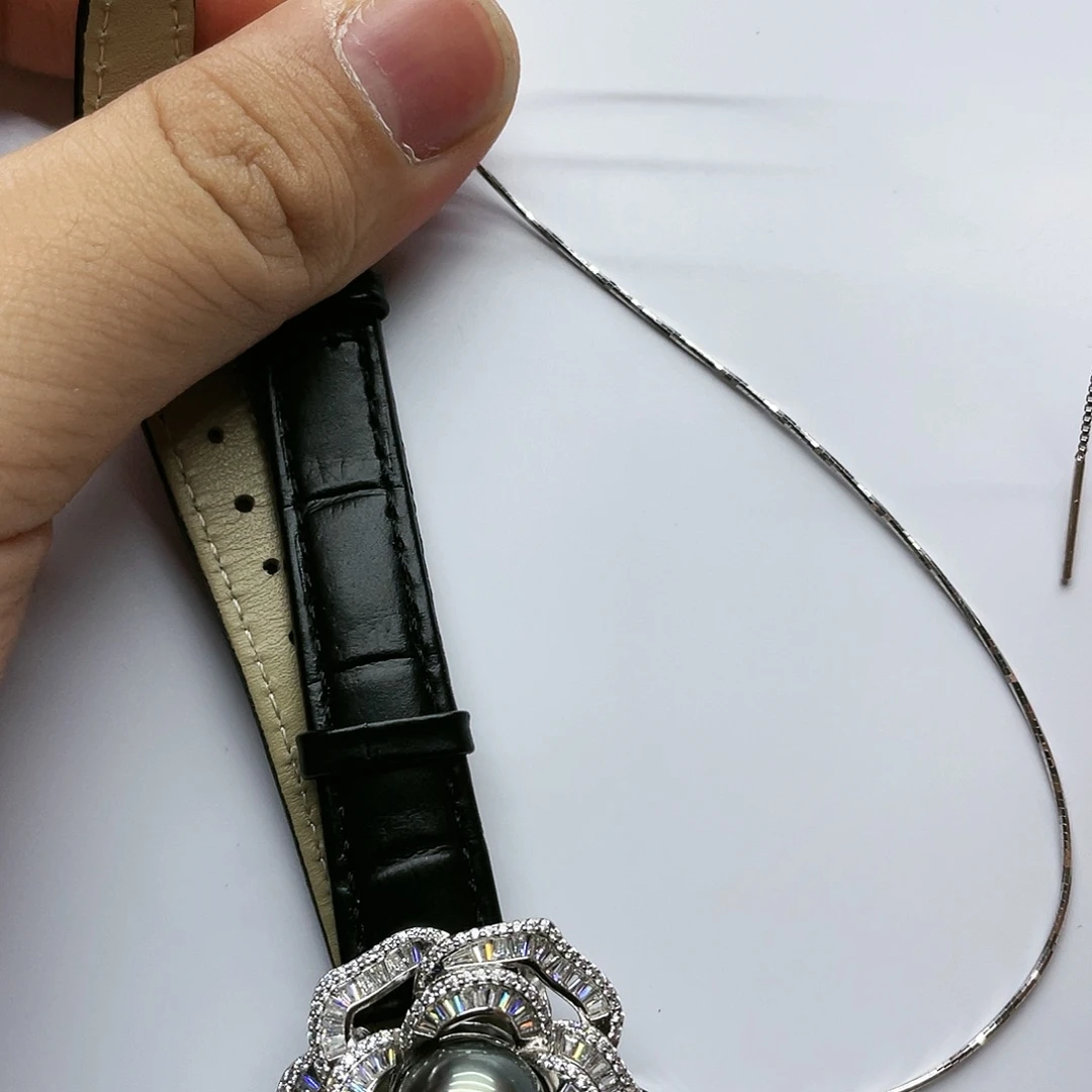 海水珍珠银S925镶嵌手绳