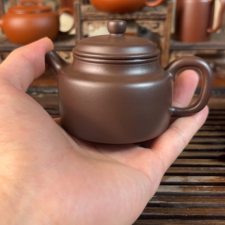 茶壶紫砂原矿紫砂手工制作