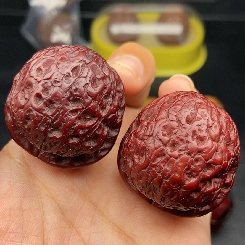 【闪购商品】把件文玩核桃36尺龙珠