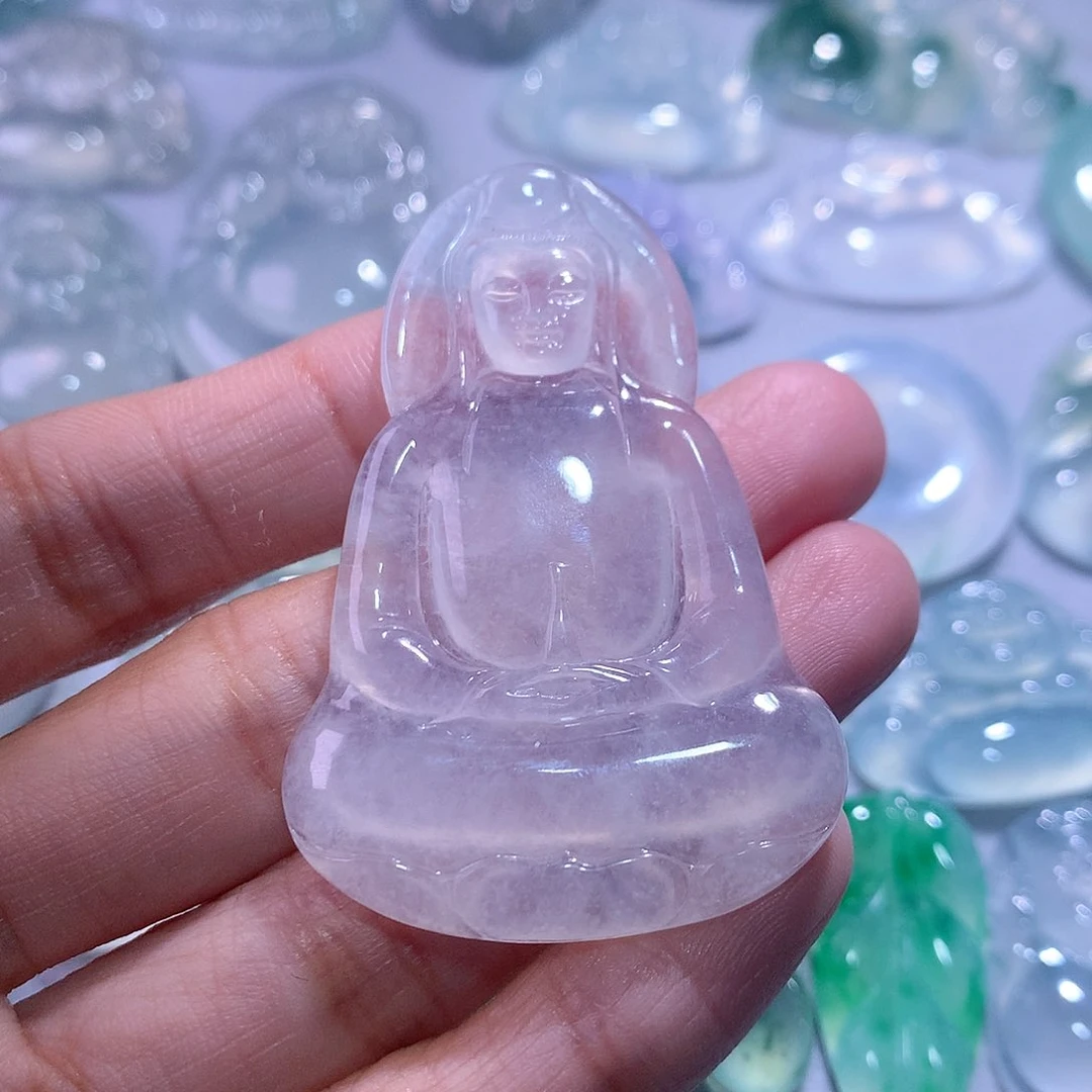 【闪购商品】翡翠颈饰未镶嵌观音