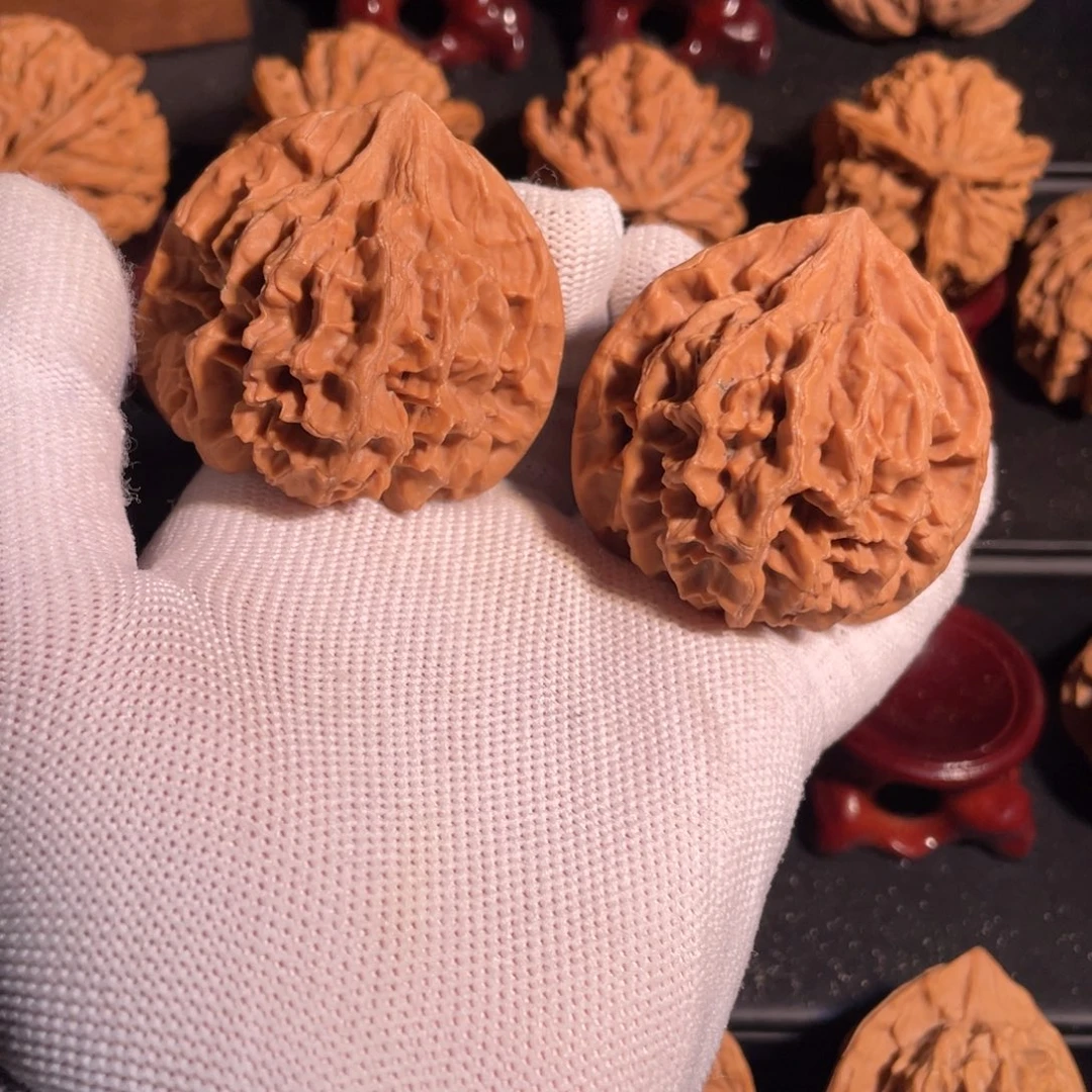 把件文玩核桃46官帽