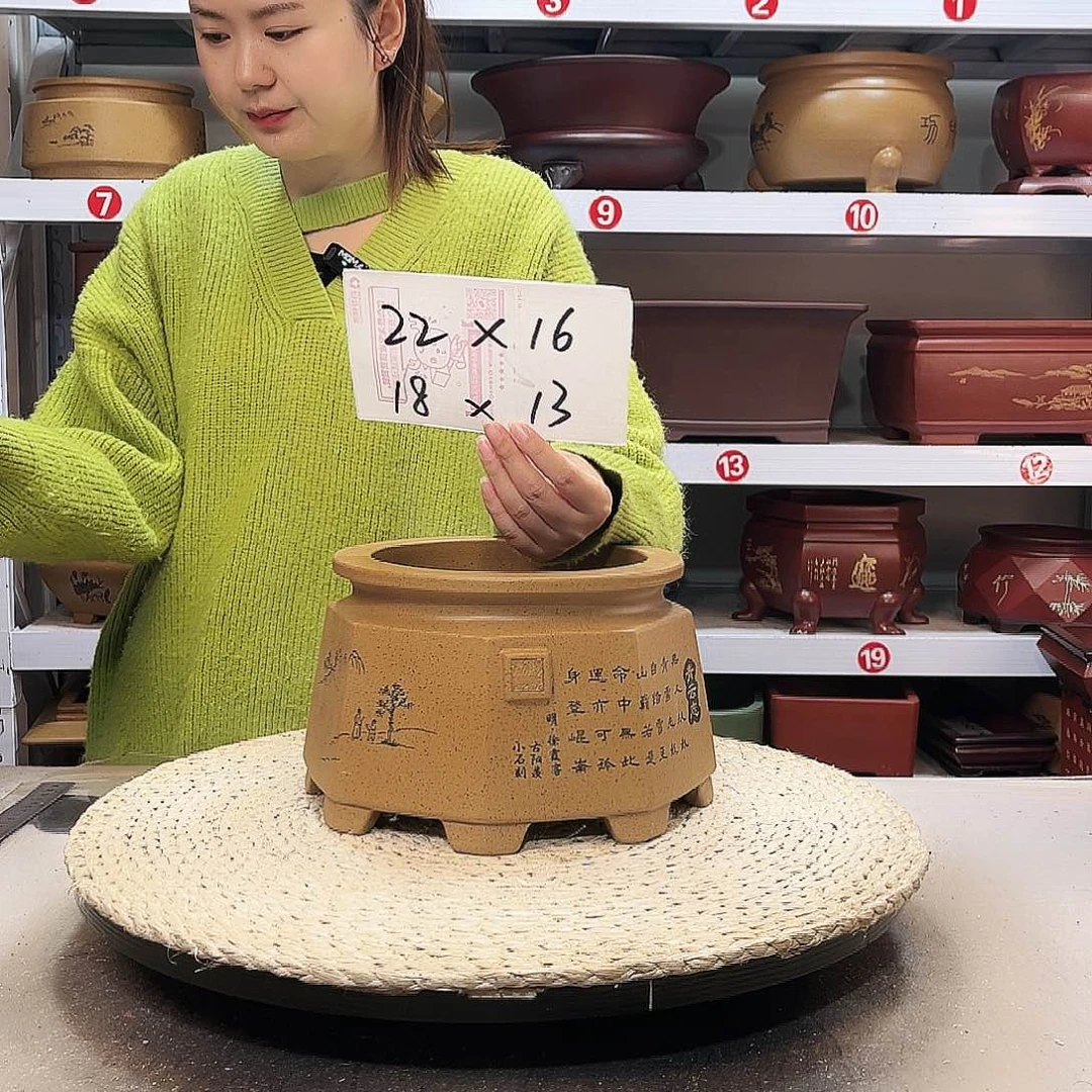 花盆紫砂紫砂花盆