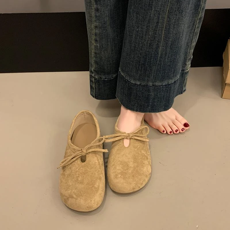 红蜻蜓金典全包勃肯鞋女2025新款夏季森系博肯鞋子一脚蹬懒人豆豆