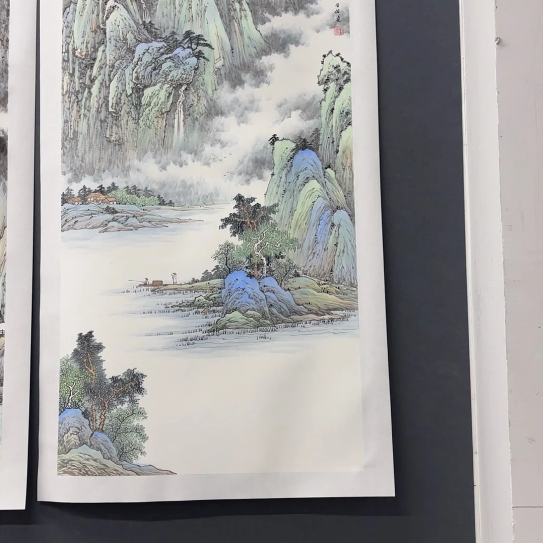 国画风**@蒙生佑四尺绘画作品婉。