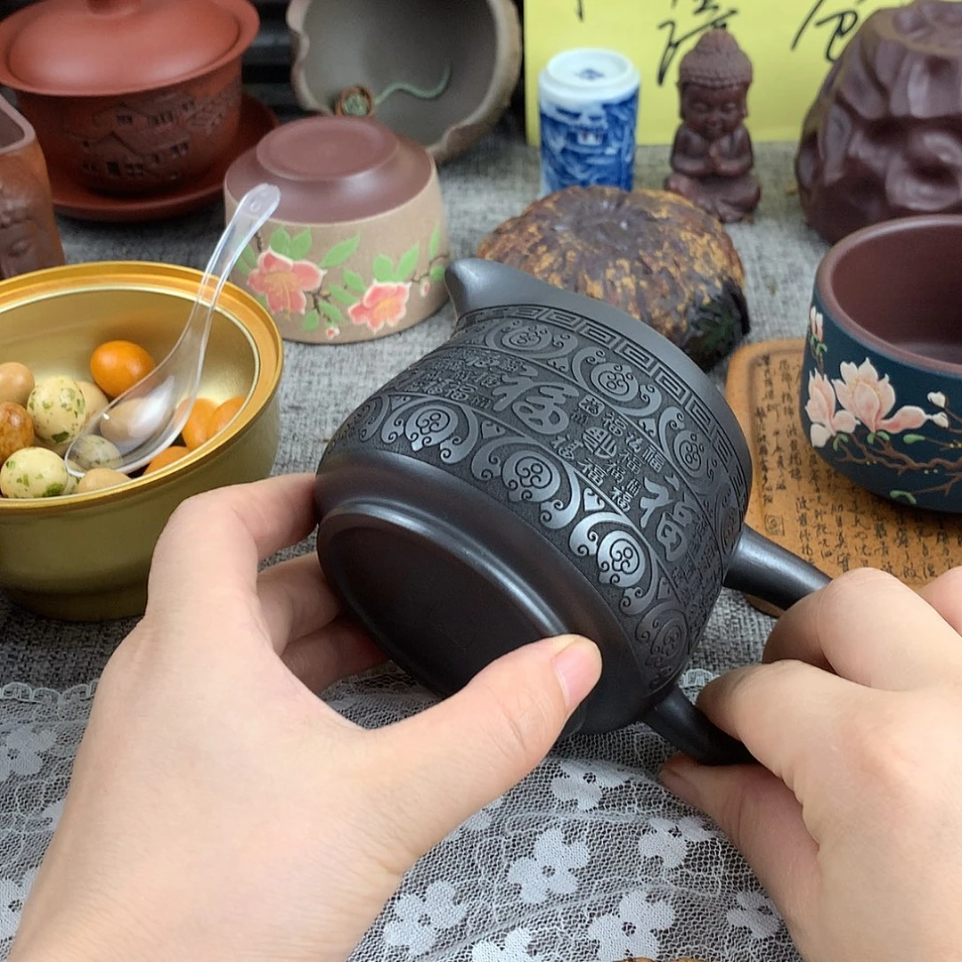 紫砂茶杯高端主人杯