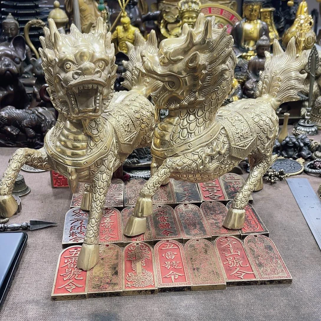 中***亮黄铜材质精品摆件